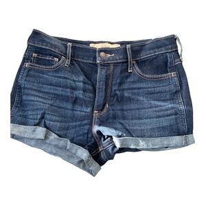 Hollister Dark Blue Jean Shorts